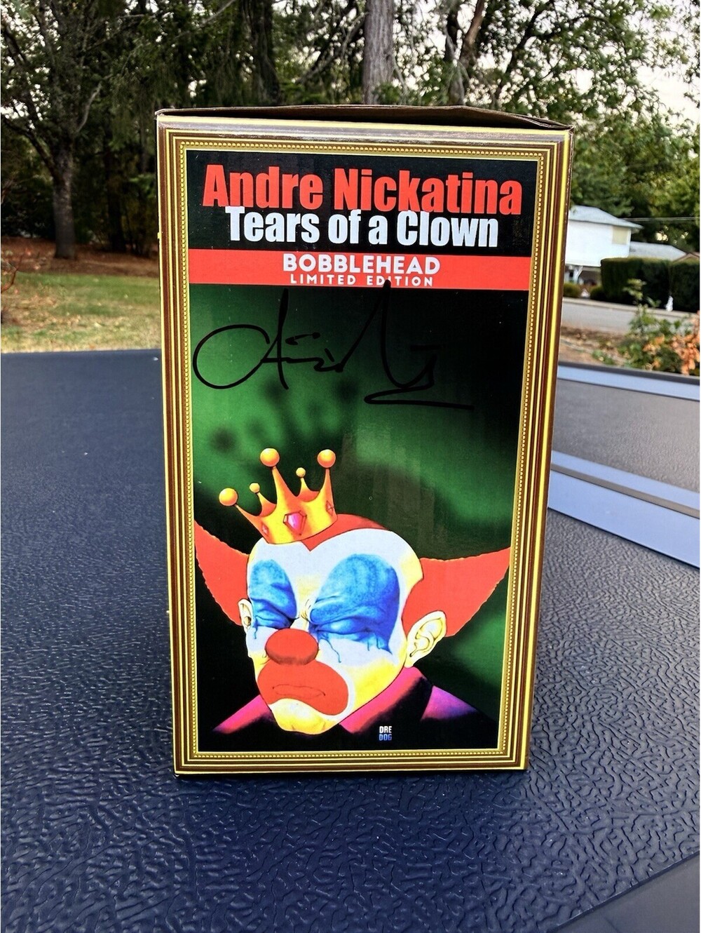 Andre Nickatina Tears Of A Clown Limited Edition Bobblehead AUTOGRAPHED Rare New